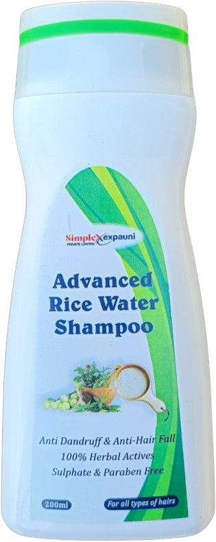 Advance rice water shampoo