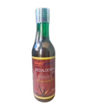 Red aloe vera juice
